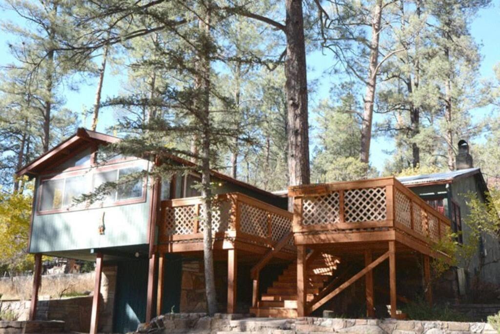 Coyote Cabin - Private Hot Tub - Upper Canyon Ruidoso Eksteriør billede